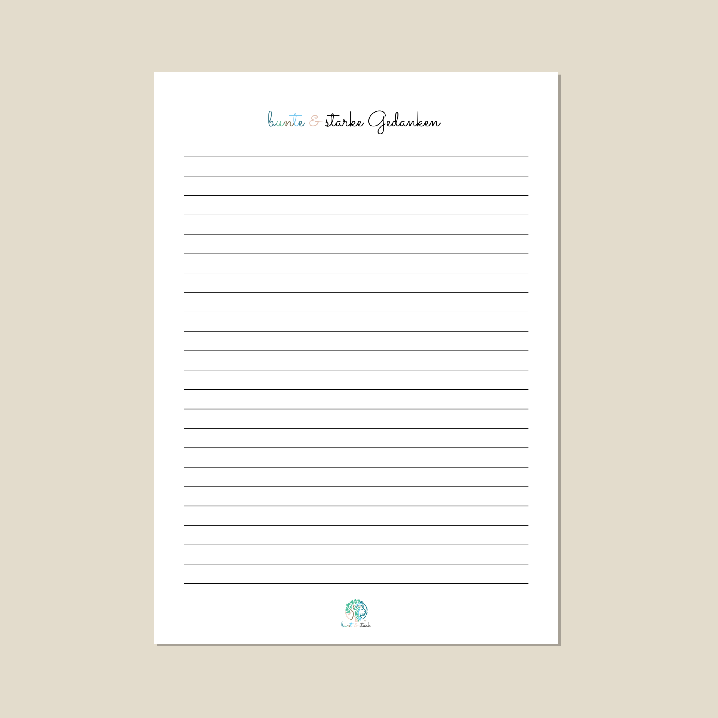 bunte & starke Gedanken